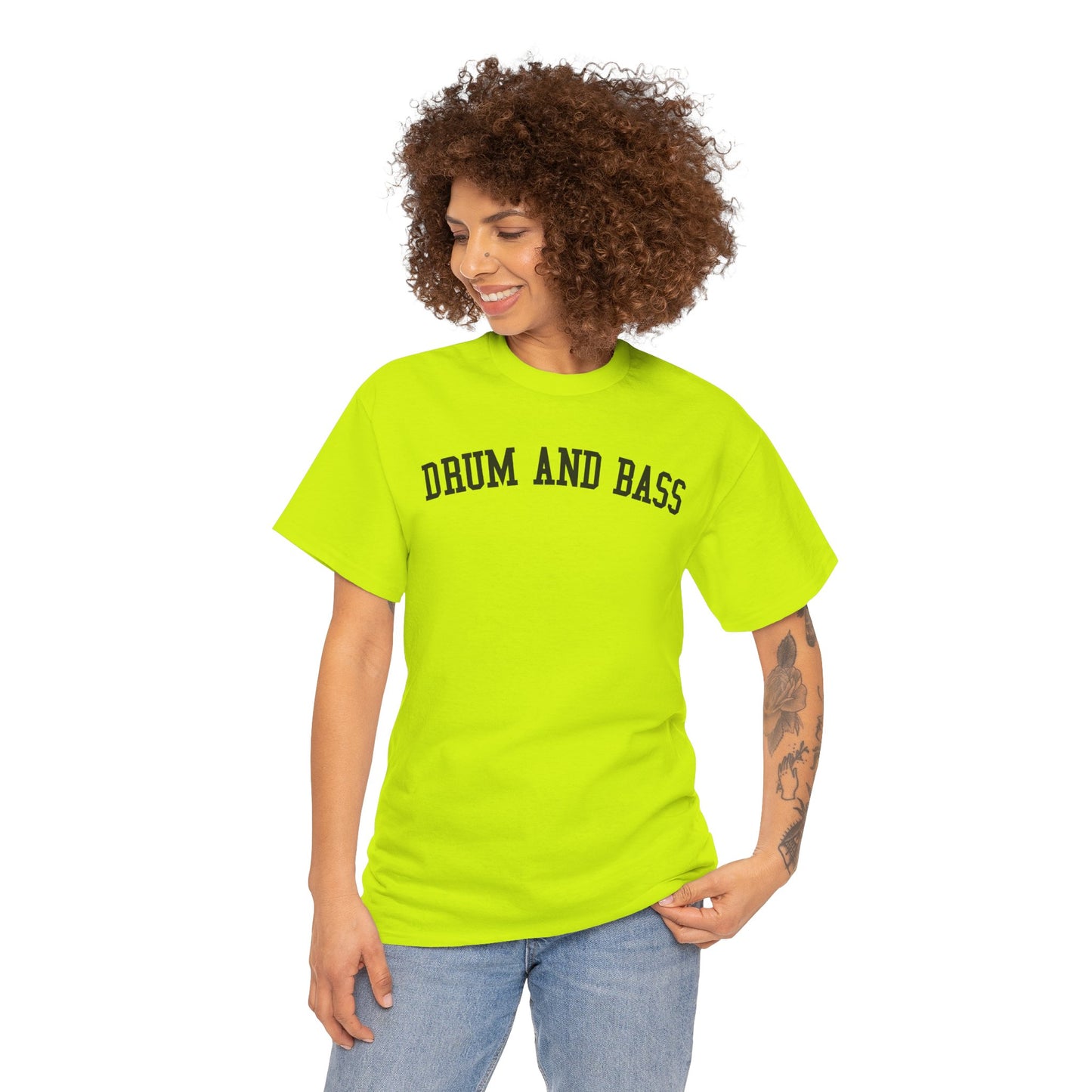 DRUM AND BASS bright tee